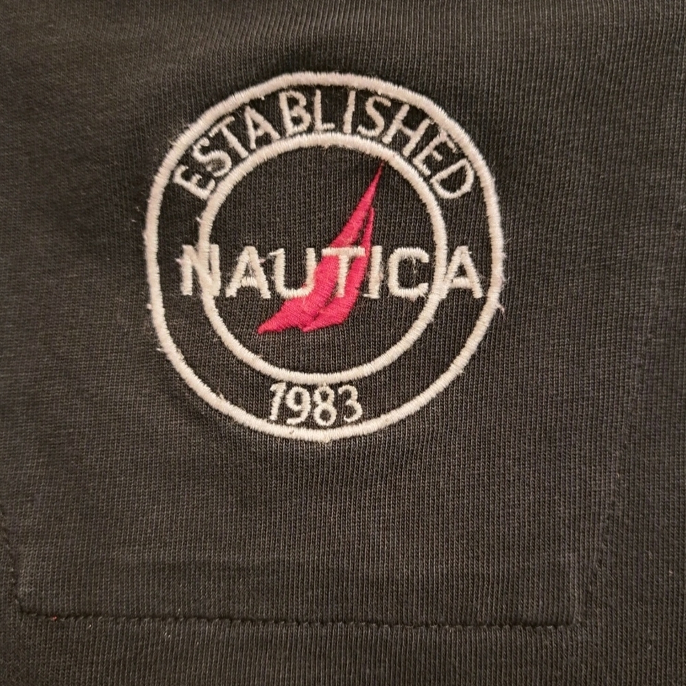 Nautica 2018 Sailing International Men's Polo Shirt Short Sleeve Size Large Slim - Picture 6 of 9